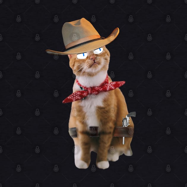 Cowboy cat by kaiserka-art